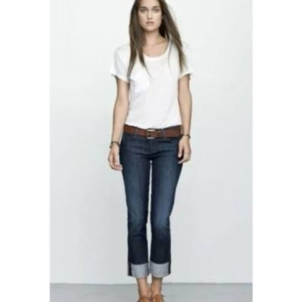 Citizens of Humanity Dani Cropped Straight Leg Denim Jeans Size 28